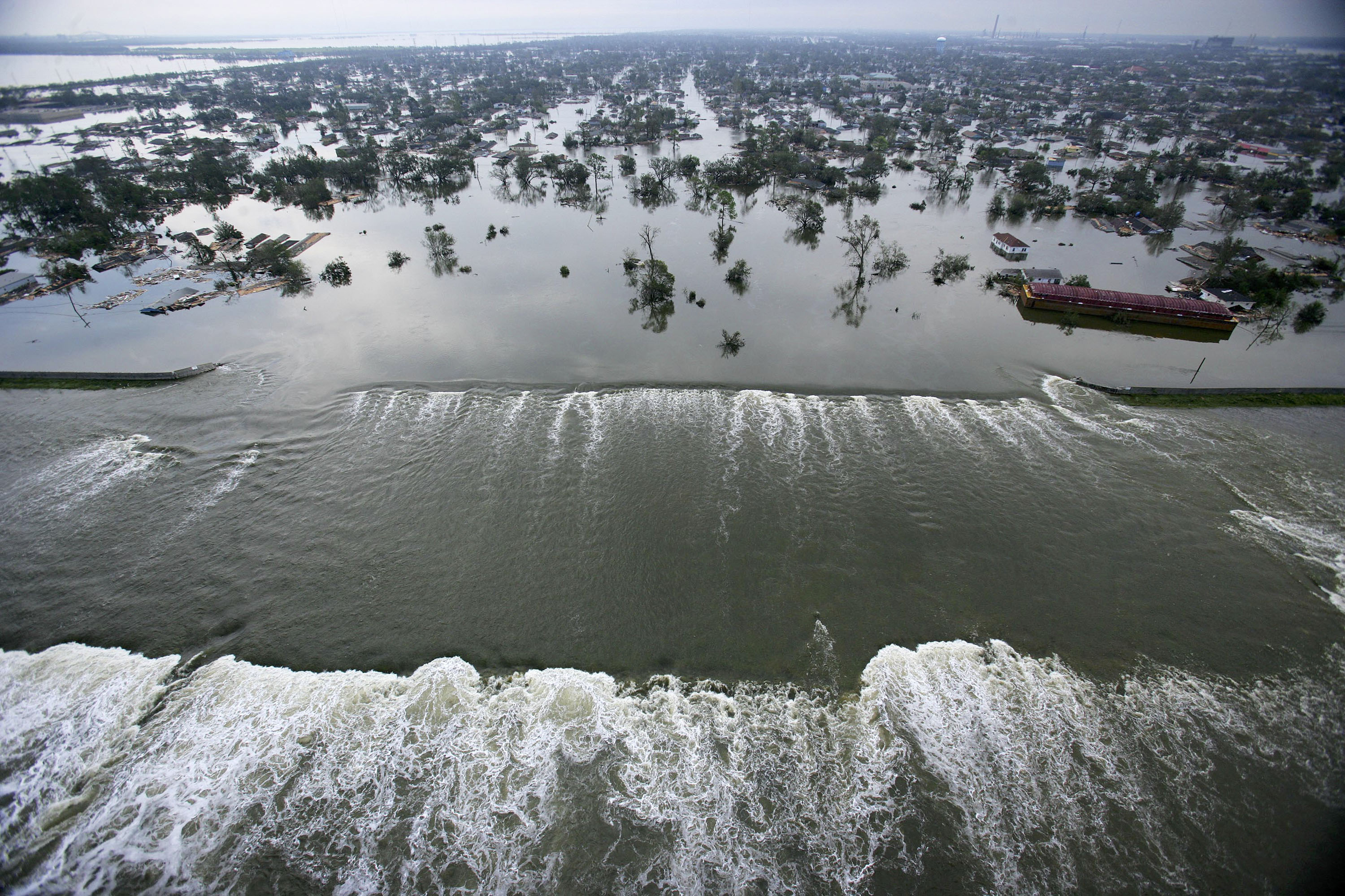 Image of Floodwaters during Hurricane Katrina