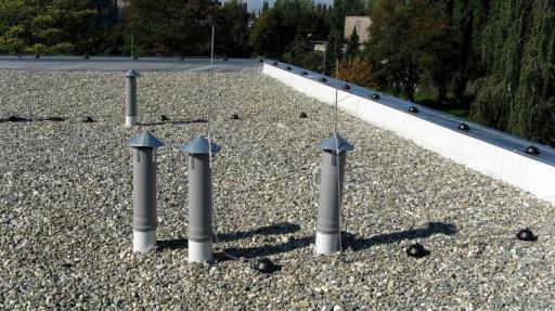 Gravel roof